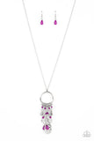 Totally Trolling - Purple ~ Paparazzi Necklace - Glitzygals5dollarbling Paparazzi Boutique 