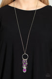 Totally Trolling - Purple ~ Paparazzi Necklace - Glitzygals5dollarbling Paparazzi Boutique 
