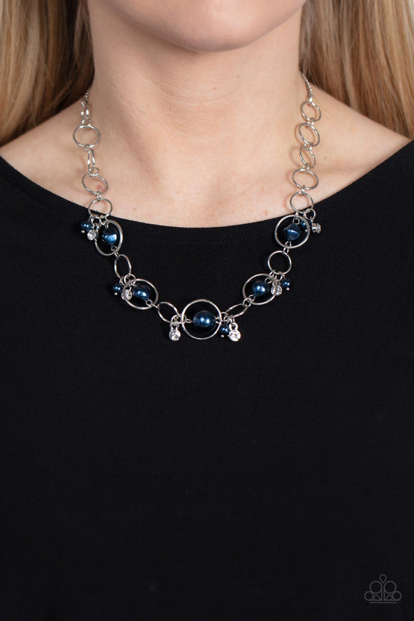 Think of the POSH-ibilities! - Blue ~ Paparazzi Necklace - Glitzygals5dollarbling Paparazzi Boutique 