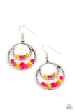 Bustling Beads - Multi ~ Paparazzi Earrings - Glitzygals5dollarbling Paparazzi Boutique 