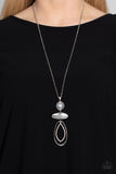 Modern Day Demure - Silver ~ Paparazzi Necklace - Glitzygals5dollarbling Paparazzi Boutique 