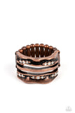 Paparazzi Ring ~ Unexpected Treasure - Copper - Glitzygals5dollarbling Paparazzi Boutique 
