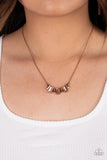Hype Girl Glamour - Copper ~ Paparazzi Necklace - Glitzygals5dollarbling Paparazzi Boutique 