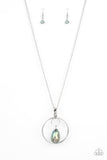Swinging Shimmer - Green ~ Paparazzi Necklace - Glitzygals5dollarbling Paparazzi Boutique 