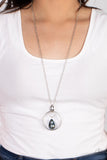 Swinging Shimmer - Blue ~ Paparazzi Necklace - Glitzygals5dollarbling Paparazzi Boutique 