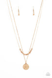 Stunning Supernova - Gold ~ Paparazzi Necklace - Glitzygals5dollarbling Paparazzi Boutique 