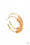 Bubble-Bursting Bling - Gold ~ Paparazzi Earrings - Glitzygals5dollarbling Paparazzi Boutique 