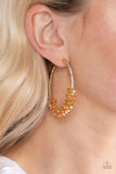 Bubble-Bursting Bling - Gold ~ Paparazzi Earrings - Glitzygals5dollarbling Paparazzi Boutique 