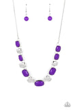 Polished Parade - Purple ~ Paparazzi Necklace - Glitzygals5dollarbling Paparazzi Boutique 