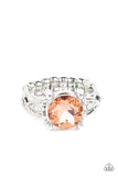 Intergalactic I Do - Orange ~ Paparazzi Ring - Glitzygals5dollarbling Paparazzi Boutique 