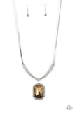 Fit for a DRAMA QUEEN - Brown ~ Paparazzi Necklace - Glitzygals5dollarbling Paparazzi Boutique 