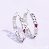 The Gem Fairy - Pink ~ Paparazzi Earrings LOP February 2023 - Glitzygals5dollarbling Paparazzi Boutique 