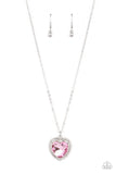 Sweethearts Stroll - Pink ~ Paparazzi Necklace - Glitzygals5dollarbling Paparazzi Boutique 
