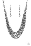 House of CHAIN - Black ~ Paparazzi Necklace - Glitzygals5dollarbling Paparazzi Boutique 