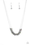 Shimmering High Society - Silver ~ Paparazzi Necklace - Glitzygals5dollarbling Paparazzi Boutique 