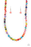 Gobstopper Glamour - Multi ~ Paparazzi Necklace - Glitzygals5dollarbling Paparazzi Boutique 
