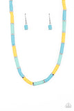 Rainbow Road - Blue ~ Paparazzi Necklace - Glitzygals5dollarbling Paparazzi Boutique 