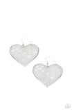Fairest in the Land - Silver ~ Paparazzi Earrings - Glitzygals5dollarbling Paparazzi Boutique 