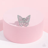 Flying Fashionista - Pink ~ Paparazzi Ring - Glitzygals5dollarbling Paparazzi Boutique 