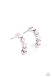 Carefree Couture - Pink ~ Paparazzi Earrings - Glitzygals5dollarbling Paparazzi Boutique 