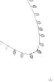 LEAF a Light On - Silver ~ Paparazzi Necklace - Glitzygals5dollarbling Paparazzi Boutique 