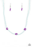 Bewitching Beading - Purple ~ Paparazzi Necklace - Glitzygals5dollarbling Paparazzi Boutique 