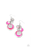 Saved by the SHELL - Pink ~ Paparazzi Earrings - Glitzygals5dollarbling Paparazzi Boutique 