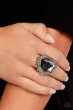 Smoldering Sass - Silver ~ Paparazzi Ring - Glitzygals5dollarbling Paparazzi Boutique 