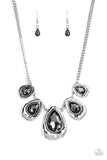 Formally Forged - Silver ~ Paparazzi Necklace - Glitzygals5dollarbling Paparazzi Boutique 
