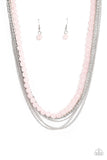 Boardwalk Babe - Pink ~ Paparazzi Necklace - Glitzygals5dollarbling Paparazzi Boutique 