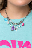 Living in CHARM-ony - Purple ~ Paparazzi Necklace - Glitzygals5dollarbling Paparazzi Boutique 