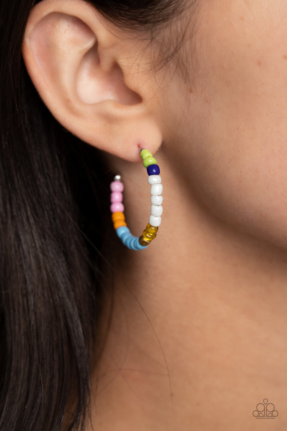Multicolored Mambo - Multi ~ Paparazzi Earrings - Glitzygals5dollarbling Paparazzi Boutique 