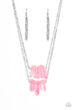 Crystal Catwalk - Pink ~ Paparazzi Necklace - Glitzygals5dollarbling Paparazzi Boutique 
