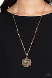 Serving the Lord - Gold ~ Paparazzi Necklace - Glitzygals5dollarbling Paparazzi Boutique 