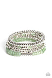 Pristine Pixie Dust - Green ~ Paparazzi Bracelet - Glitzygals5dollarbling Paparazzi Boutique 