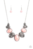 Patterned Paisley - Pink ~ Paparazzi Necklace - Glitzygals5dollarbling Paparazzi Boutique 