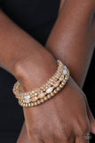 Celestial Chapter - Gold ~ Paparazzi Bracelet - Glitzygals5dollarbling Paparazzi Boutique 