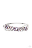 Timeless Trifecta - Purple ~ Paparazzi Bracelet - Glitzygals5dollarbling Paparazzi Boutique 