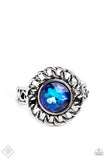 Round Table Runway - Blue ~ Paparazzi Ring - Glitzygals5dollarbling Paparazzi Boutique 