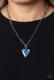 Kiss and SHELL - Blue ~ Paparazzi Necklace - Glitzygals5dollarbling Paparazzi Boutique 