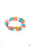 In SMILE - Orange ~ Paparazzi Bracelet - Glitzygals5dollarbling Paparazzi Boutique 