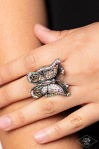 Free To Fly - Multi ~ Paparazzi Ring - Glitzygals5dollarbling Paparazzi Boutique 