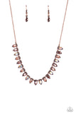 Fairy Light Fashion - Copper ~ Paparazzi Necklace - Glitzygals5dollarbling Paparazzi Boutique 