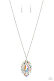 Over the TEARDROP - Multi ~ Paparazzi Necklace - Glitzygals5dollarbling Paparazzi Boutique 