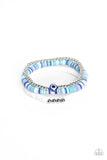 EYE Have A Dream - Blue ~ Paparazzi Bracelet - Glitzygals5dollarbling Paparazzi Boutique 