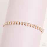 Dynamic Diamonds - Gold ~ Paparazzi Bracelet - Glitzygals5dollarbling Paparazzi Boutique 