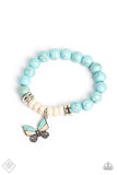 Bold Butterfly - Blue ~ Paparazzi Bracelet - Glitzygals5dollarbling Paparazzi Boutique 
