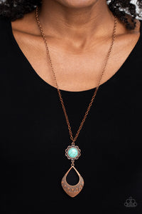 Stone TOLL - Copper ~ Paparazzi Necklace - Glitzygals5dollarbling Paparazzi Boutique 