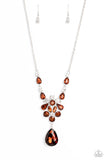 TWINKLE of an Eye - Brown ~ Paparazzi Necklace - Glitzygals5dollarbling Paparazzi Boutique 