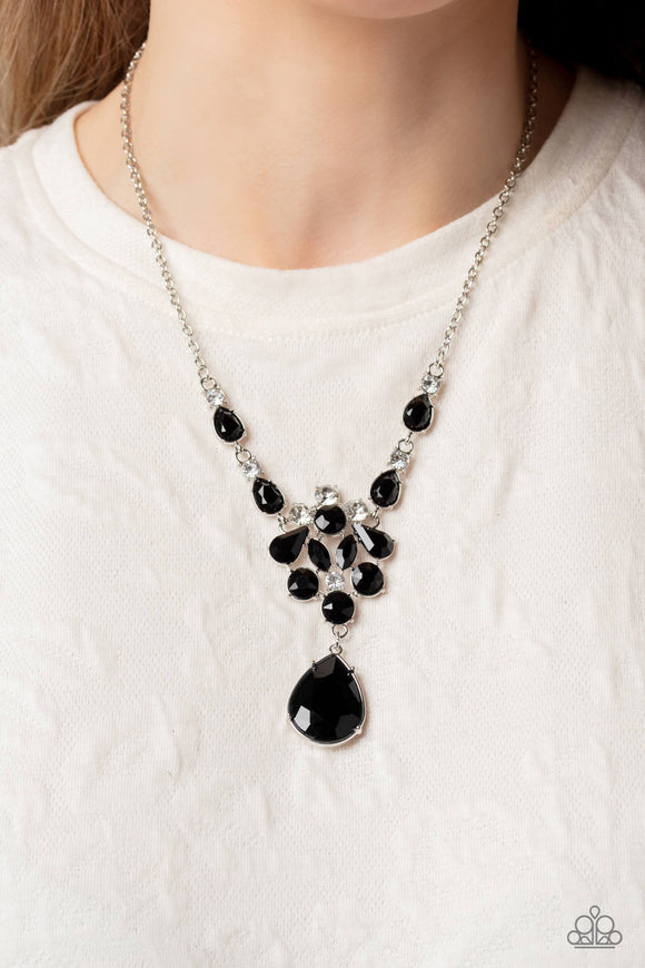 TWINKLE of an Eye - Black ~ Paparazzi Necklace - Glitzygals5dollarbling Paparazzi Boutique 